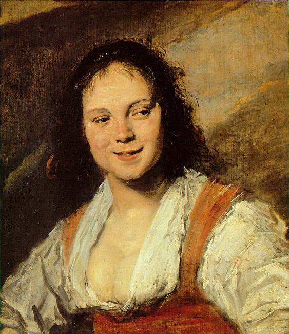Frans Hals The Gypsy Girl Germany oil painting art